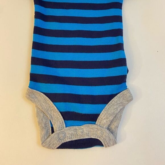 Carters Child of Mine bodysuit 3 piece Monkey preemie up to 6lb Preemie New - Picture 2 of 4